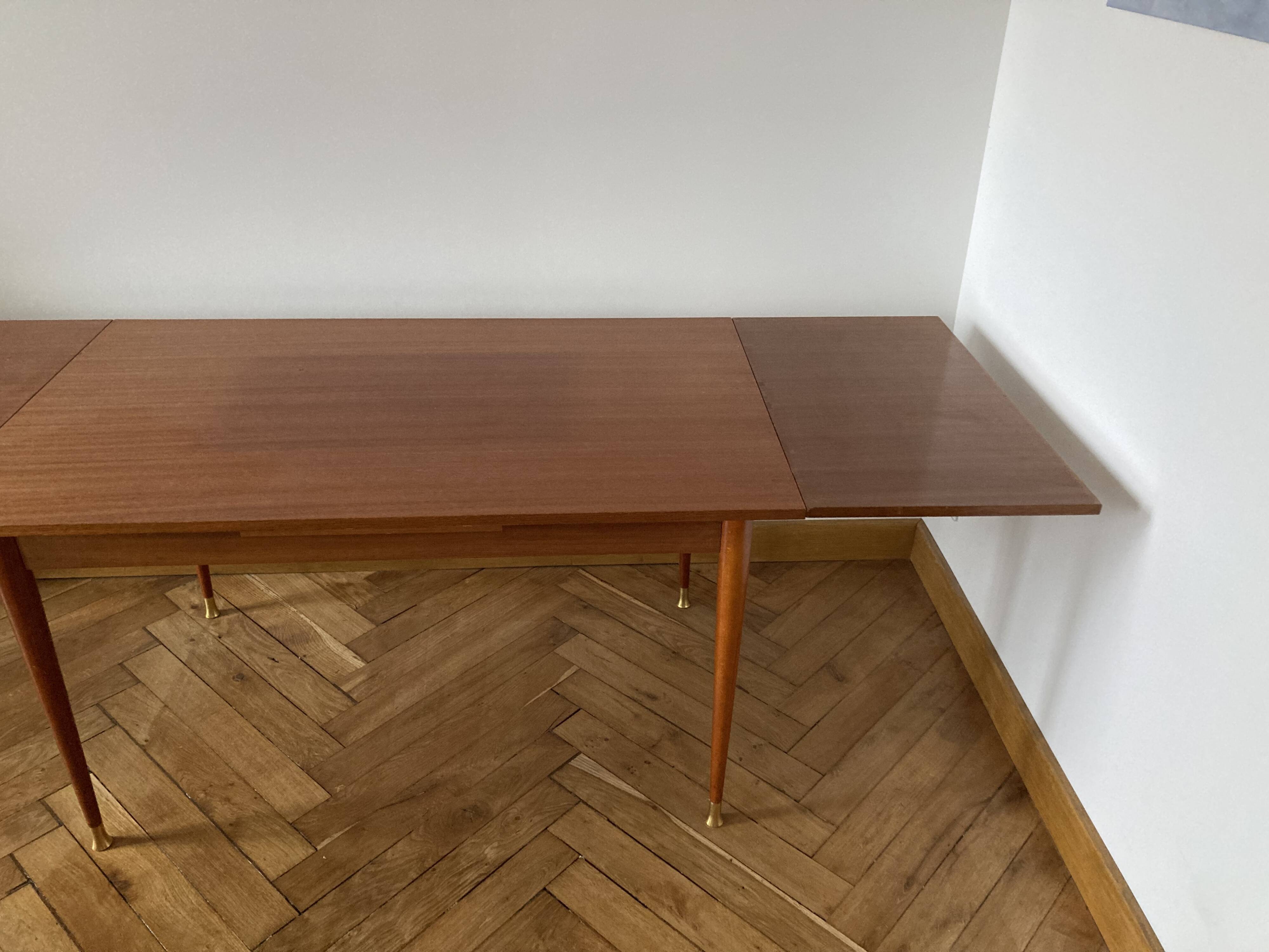 Scandinavian-style rectangular table