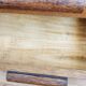 Beautiful old wooden furniture with three drawers.