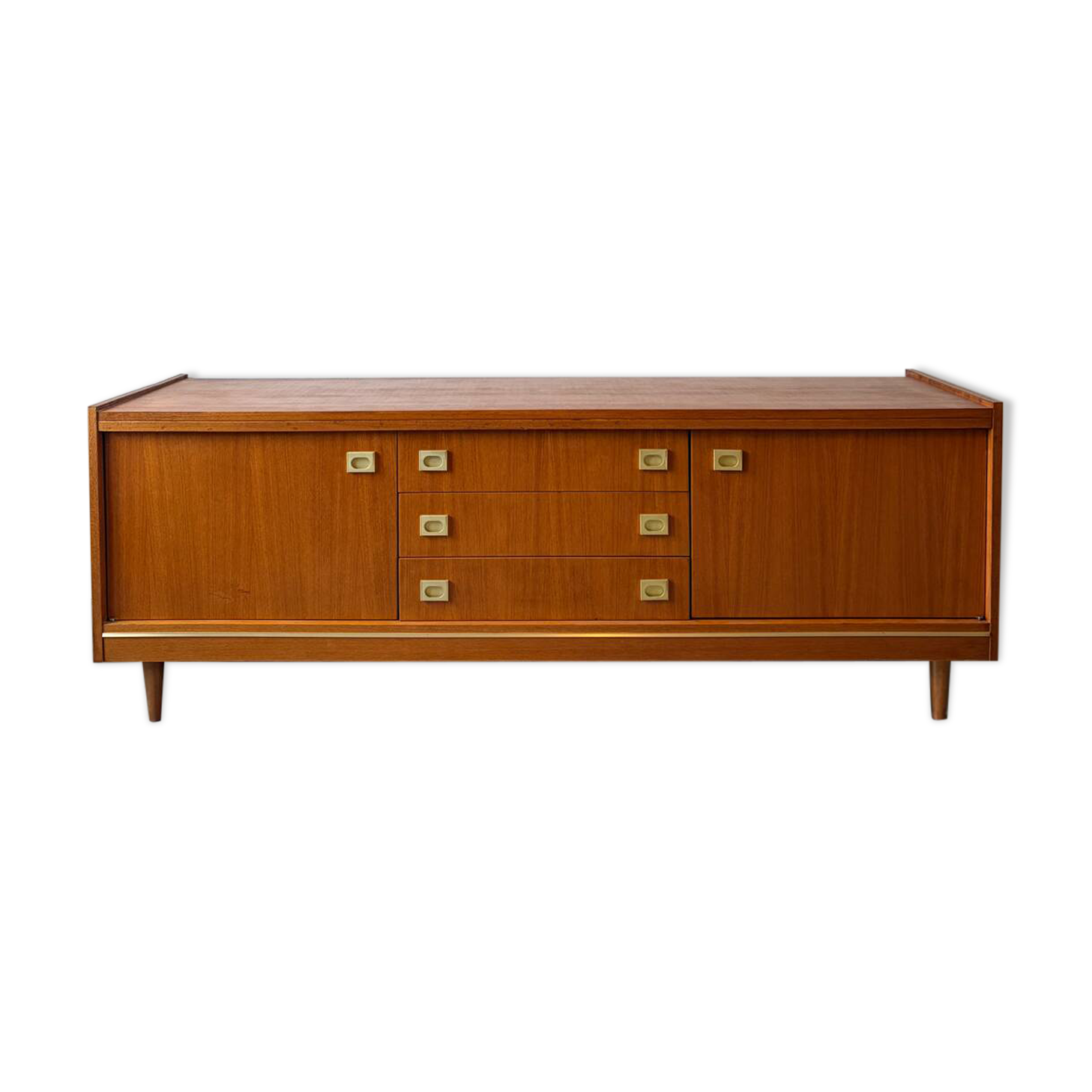 Vintage teak enfilade from the 1960s.