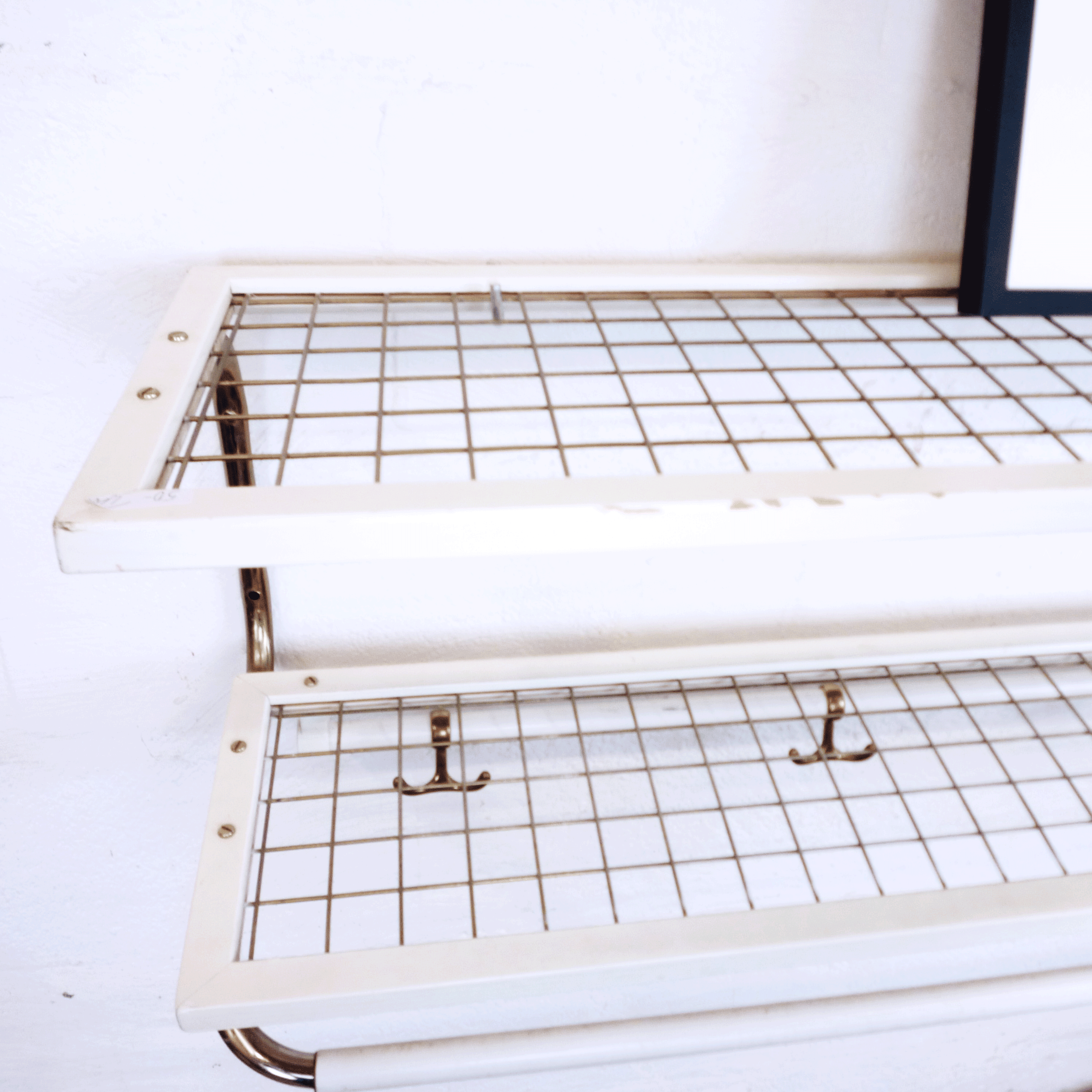 Coat rack door hat of 1960s vintage