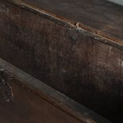 Antique wooden storage chest, France, late 18th century