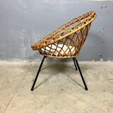 Fauteuil en rotin Rohe Nordwolde