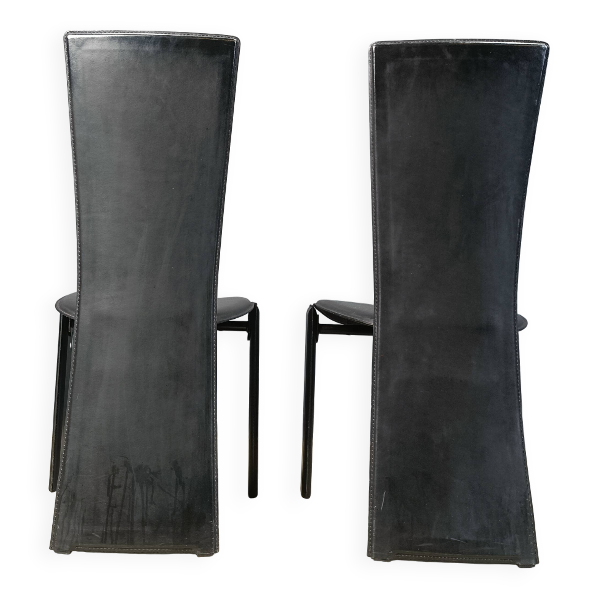 Vintage dining chairs by Pietro costantini, 1980s, set of 6