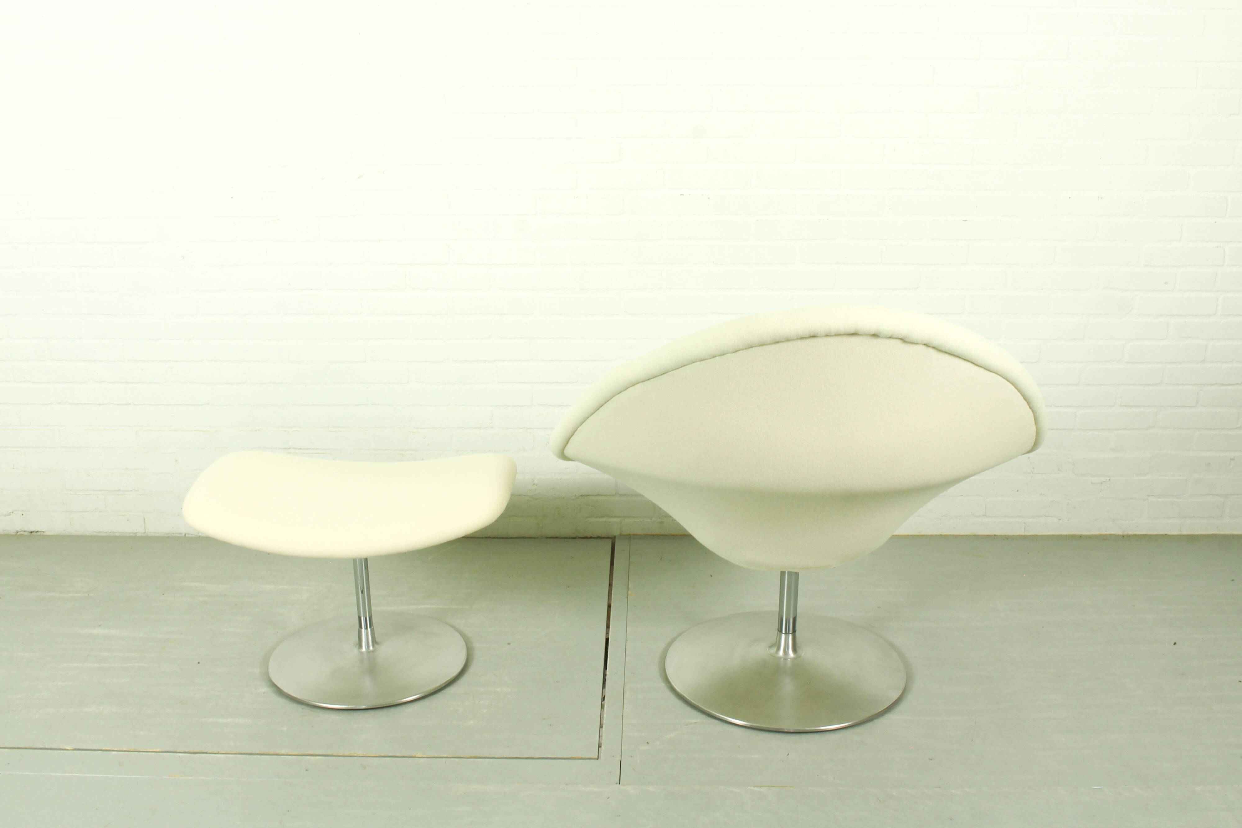 Iconic Pierre Paulin "Globe" Chair & Ottoman for Artifort