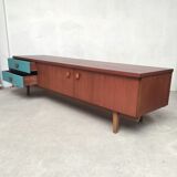 Low sideboard 220cm, 1960