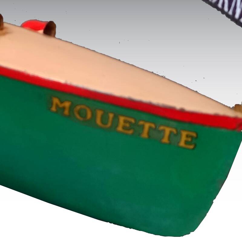 Old toy, Hornby canoe (Meccano, Dinky Toys) Seagull