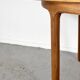 Midcentury nathan oblong teak extending table. vintage modern