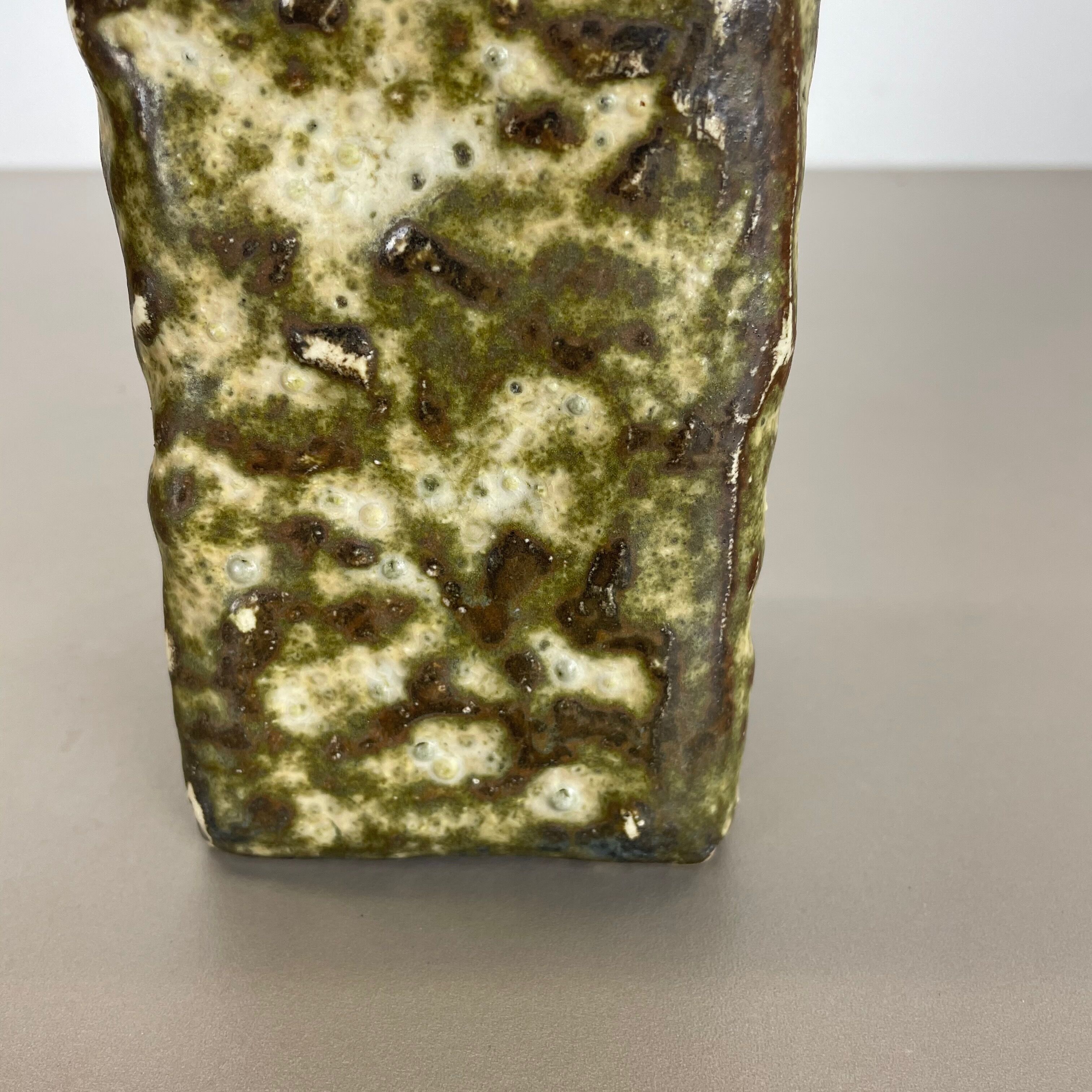 Original 1960 Ceramic Studio Pottery Vase by Piet Knepper for Mobach Netherlands