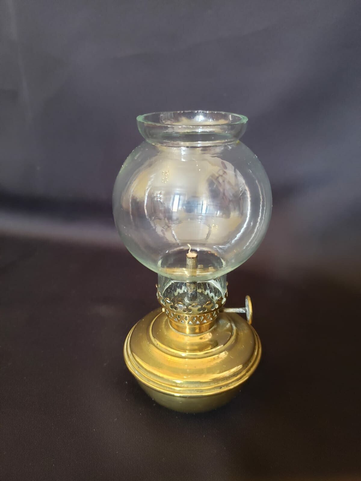 Old marine kerosene lamp