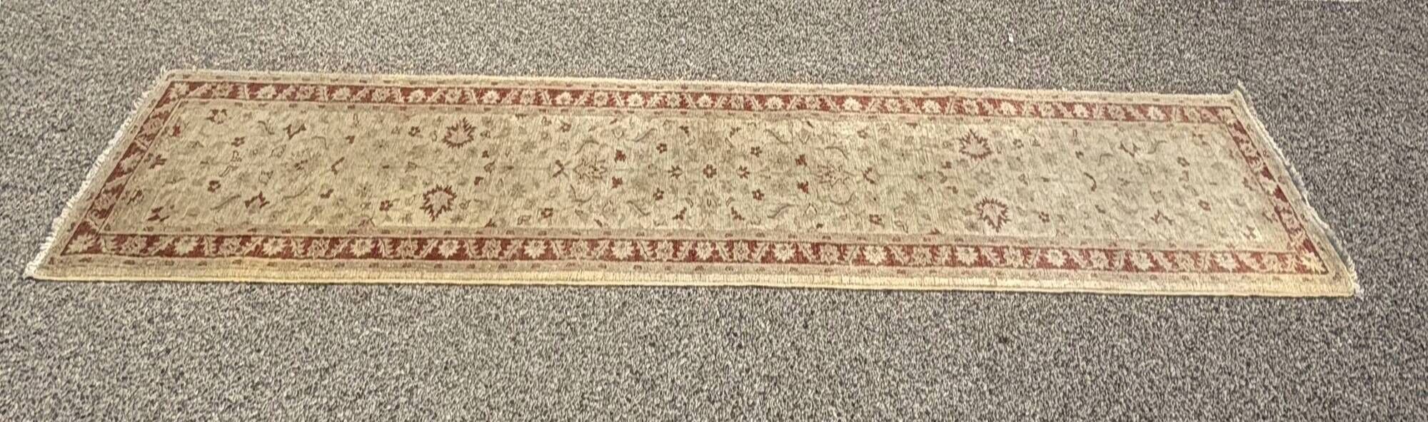 Orient Ziegler hallway rug: 4.50 x 0.83 metres - Handmade wool
