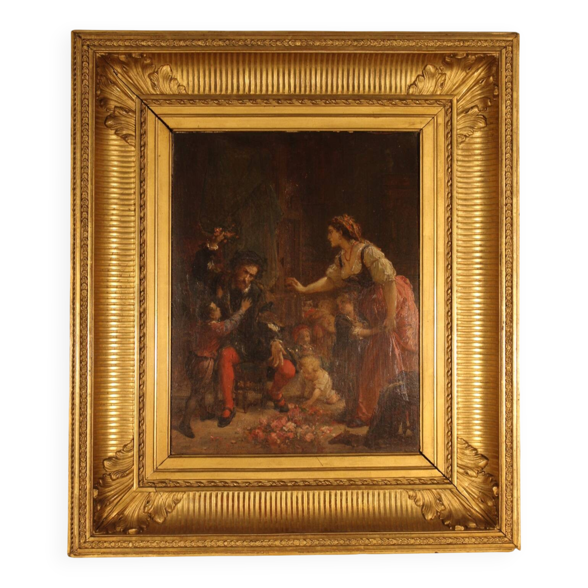 Painting by Genaille Félix