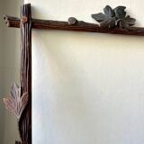 Cadre ancien en bois sculpté mesures 49 cm x 39 cm