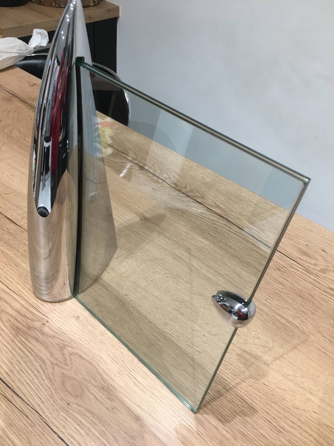 Shark by Starck chrome photo frame