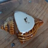 Ashtray shell signed numbered