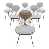 Vintage wire Bikini chairs Charles & Ray Eames Herman Miller 1960s