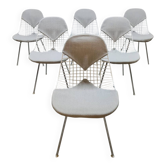 Vintage wire Bikini chairs Charles & Ray Eames Herman Miller 1960s