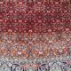 Tapis persan Bidjar antique fait main 7,5' x 10,11' années 1920 - 1C1210