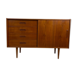 Scandinavian teak sideboard, 60s