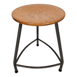 Ahrend De Cirkel - Industrial - Stool - Wood - Metal - 60s
