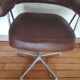 Leather barber chair