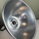 Rare industrial suspension Osram HQL – large aluminium reflector 53