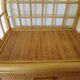 Vintage Library - 2 drawers - Woven rattan cupboard - 1980s - natural
