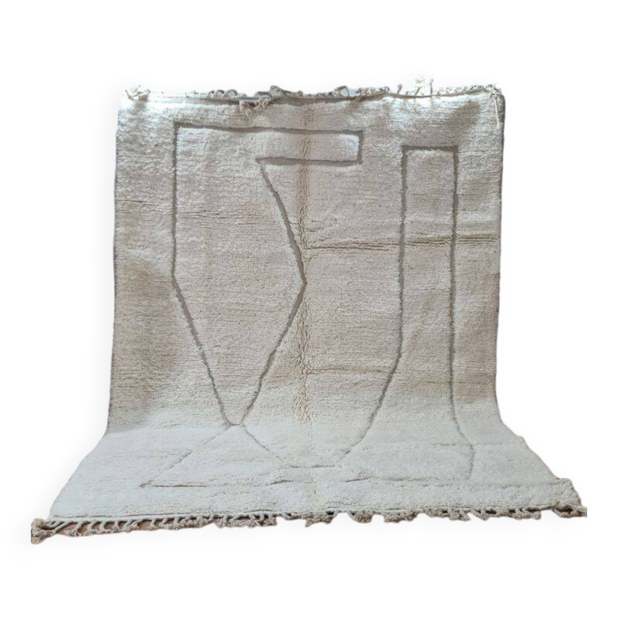 Handmade Beni Ouarain rug 300x200 cm