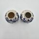 Pair of Delft vases