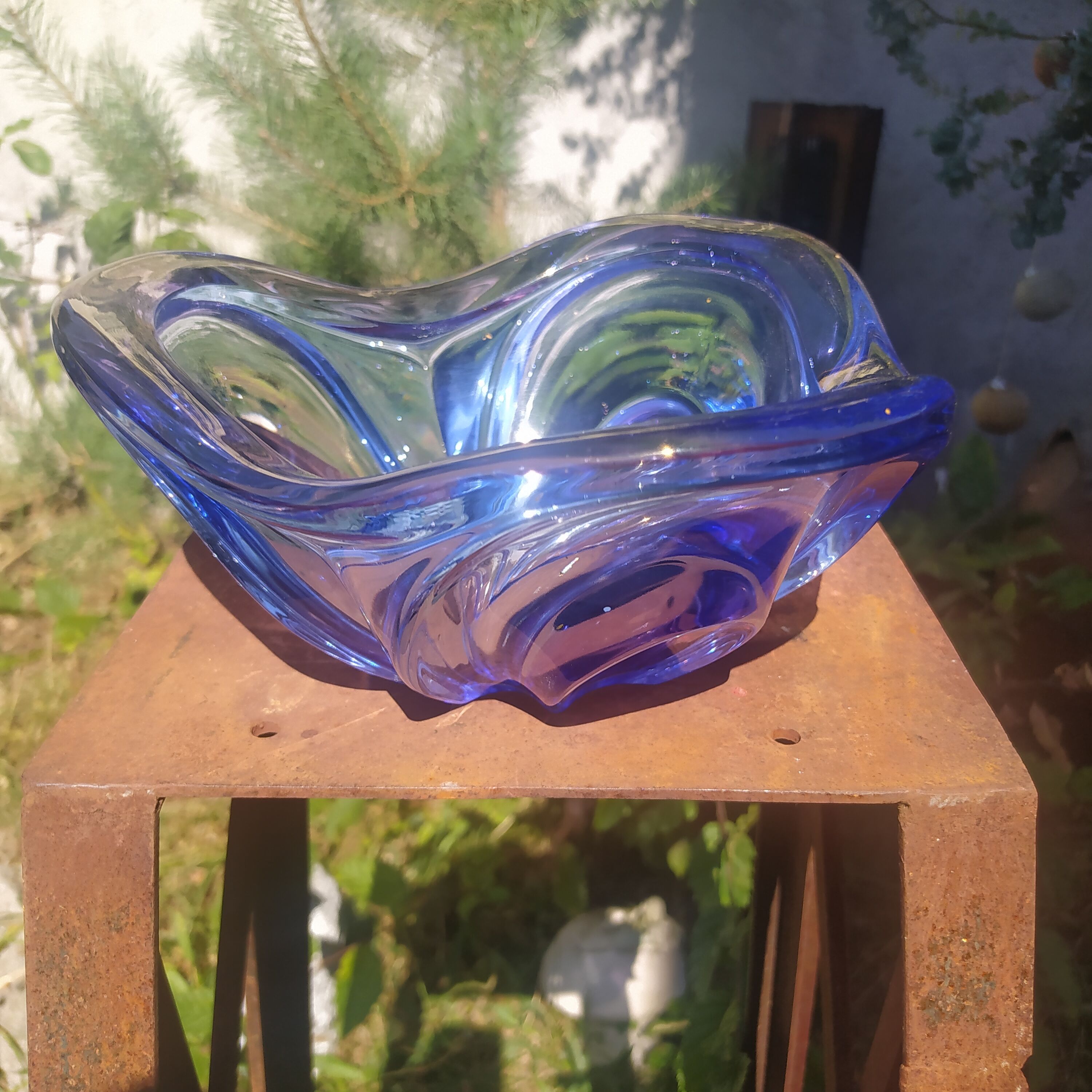 Glass bowl from the 1960s/70s