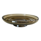 Vintage smoked glass bowl