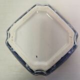 Bowl seymour man fine china porcelain blue floral decor
