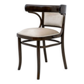 Thonet Austrian Curved Wood Armrests Chair, 1920s