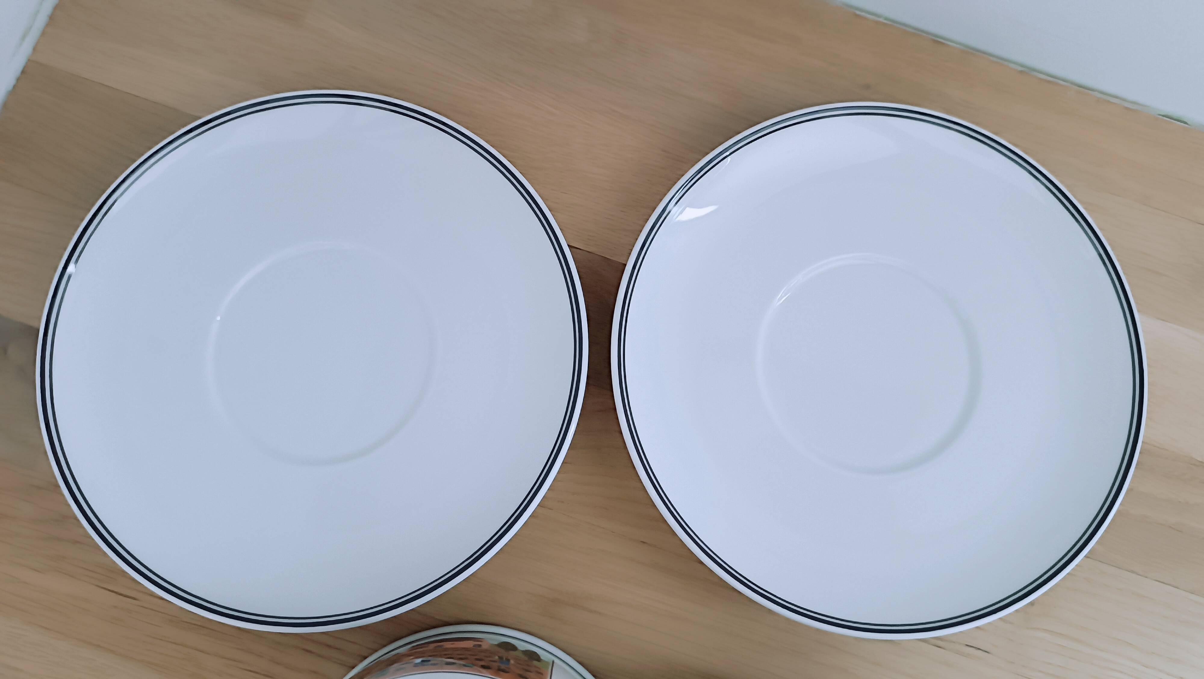 Cappuccino cups and saucers