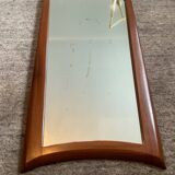 Scandinavian teak mirror from the 1960s