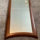 Miroir scandinave en teck, années 60