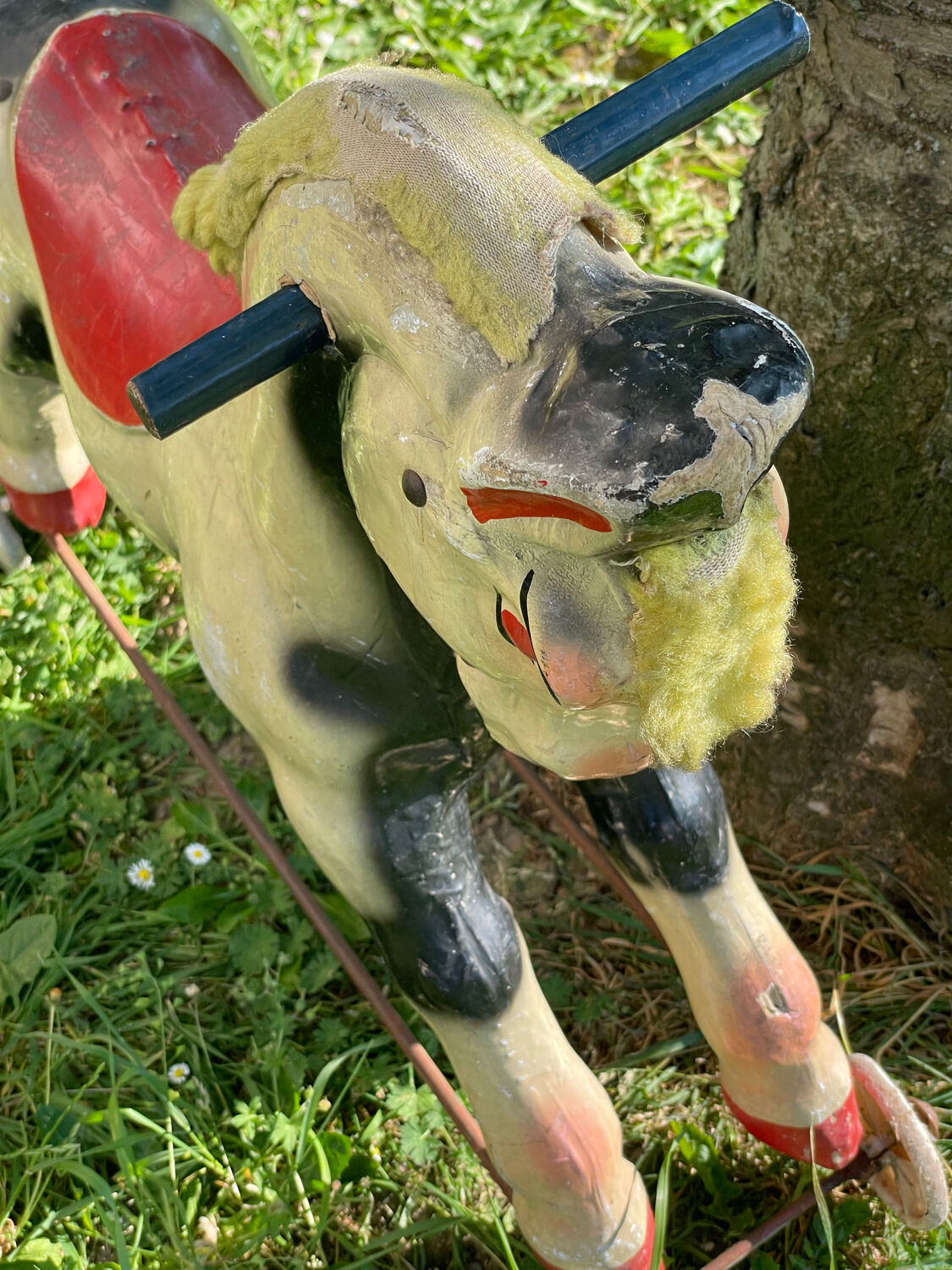 Cheval à roulettes