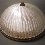 Bubbled glass ceiling lamp