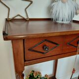 Small vintage wooden console - 1 drawer - family home