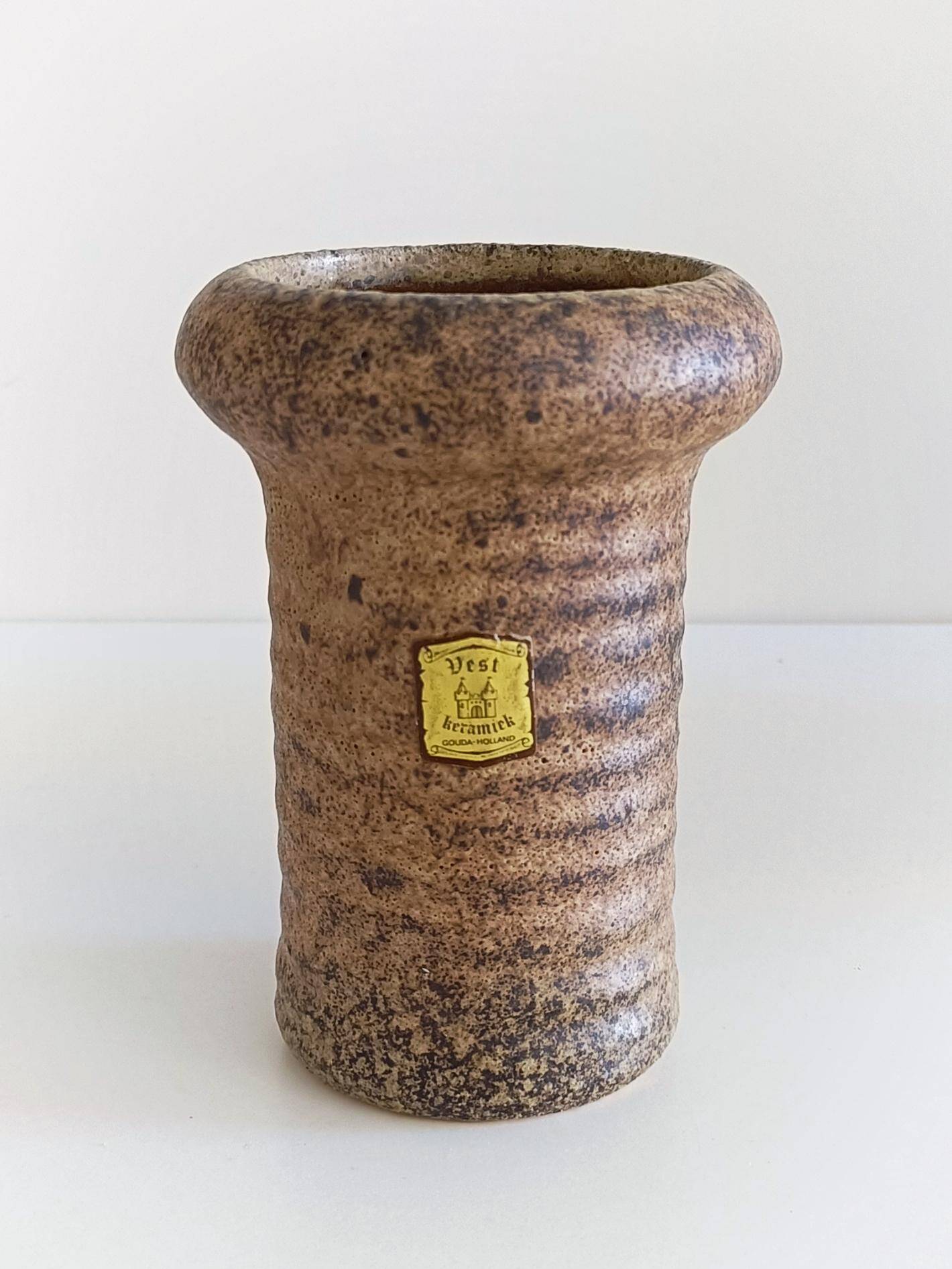 Wabi-Sabi Ceramics Set by Marius Van Woerden, Vest Keramiek, 1960s