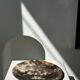 Dish in petrified wood