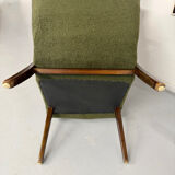 Set of 2 wing chairs in Scandinavian design from the 1960s.