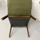 Lot de 2 fauteuils à oreilles « wing chair » design scandinave an 60