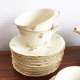 Tea service "Little Golden Flowers," 1960