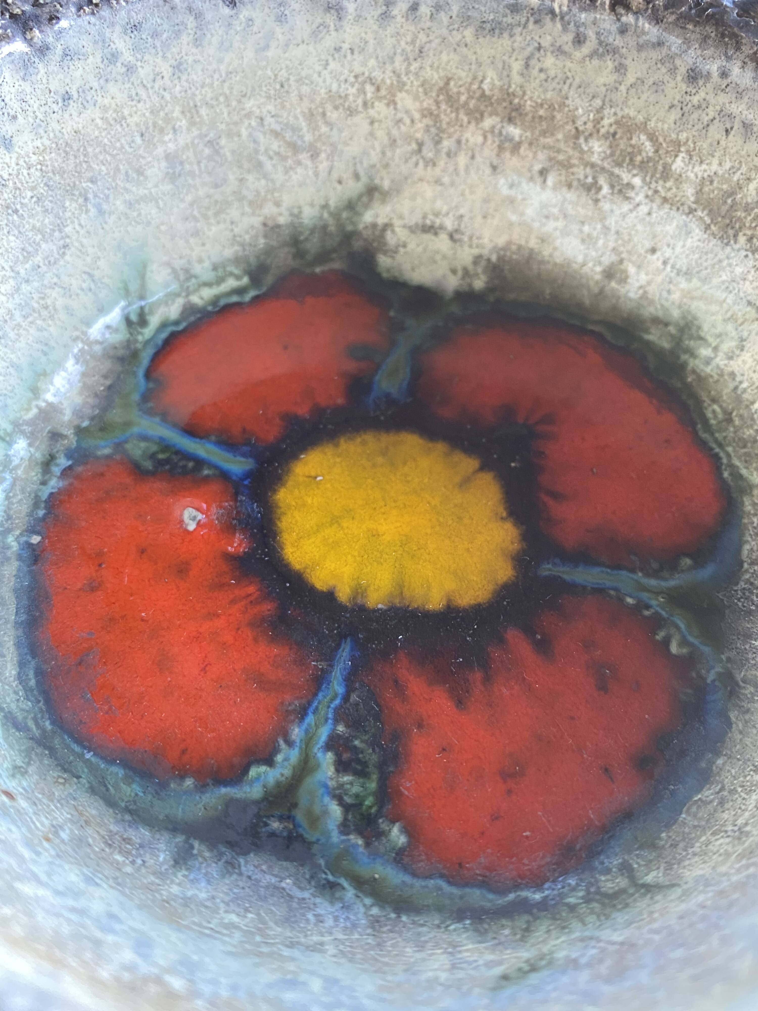 Jan van Erp ceramic ashtray 1960's