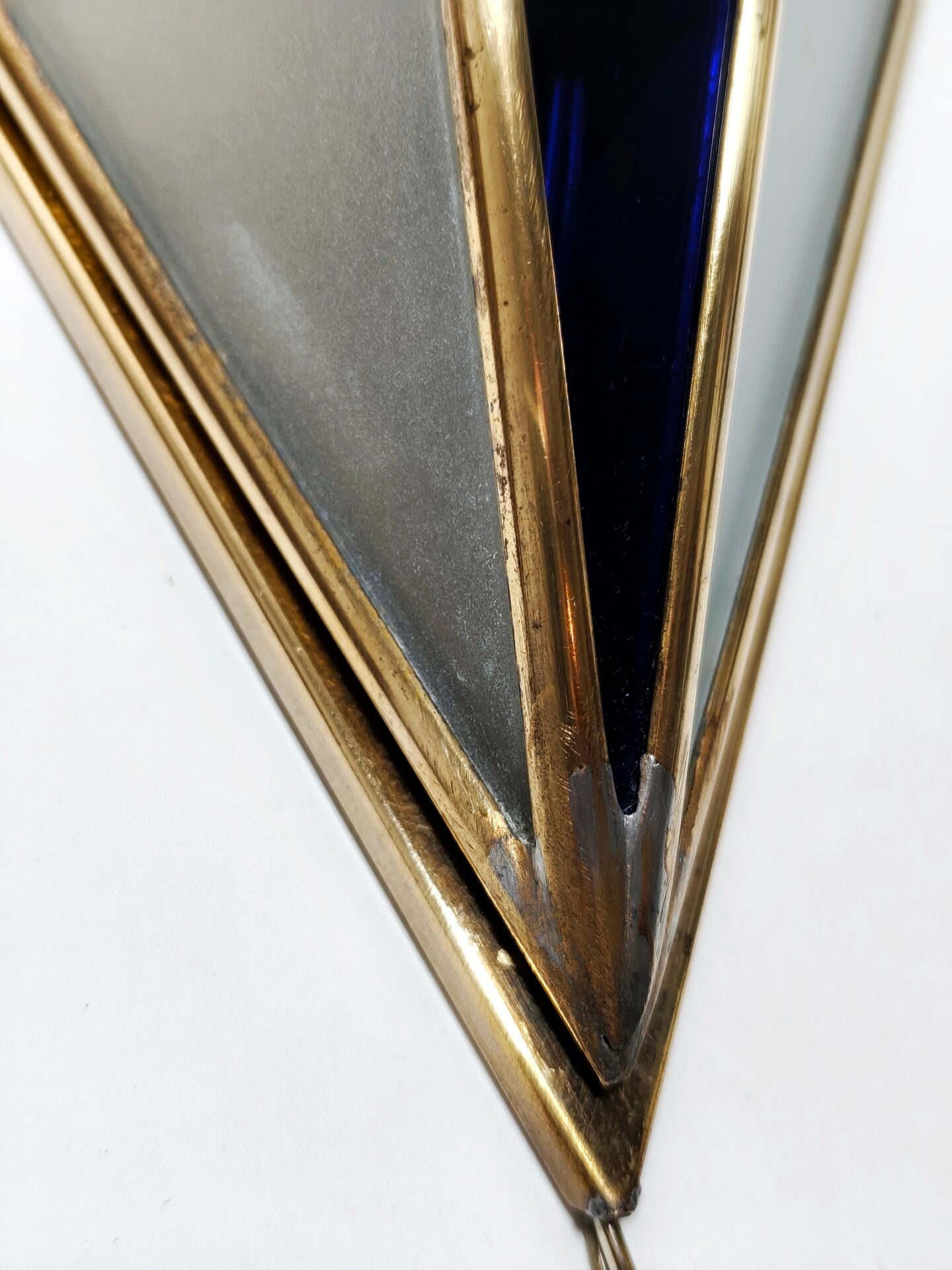 Applique en cristal arabe. Espagne, années 1950.