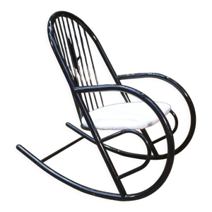 Fauteuil rocking chair - noir