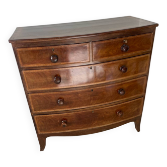 19th century English chest of drawers