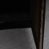 Parisian buffet furniture black patina 1940