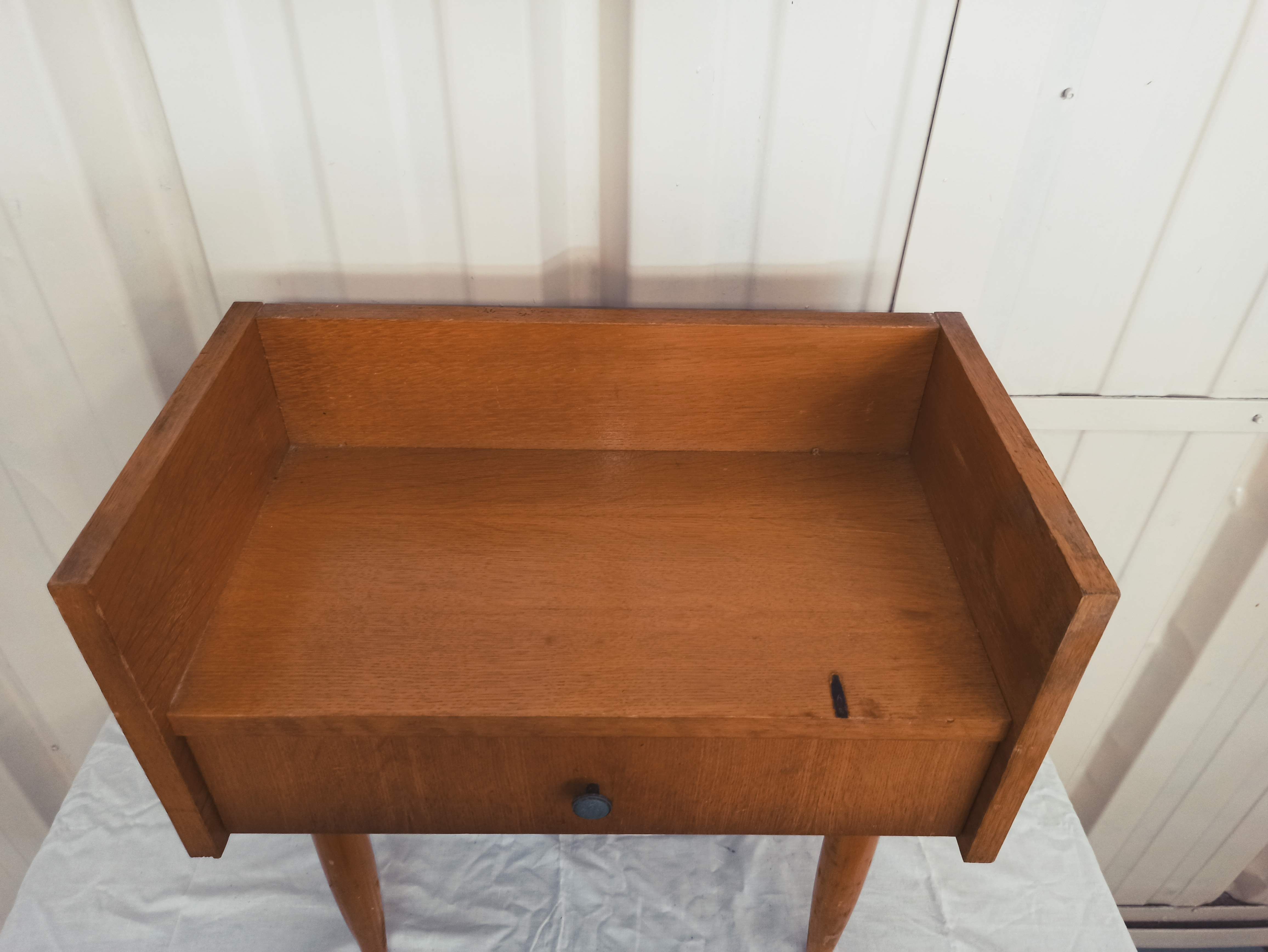 Bedside table, Scandinavian style 50s