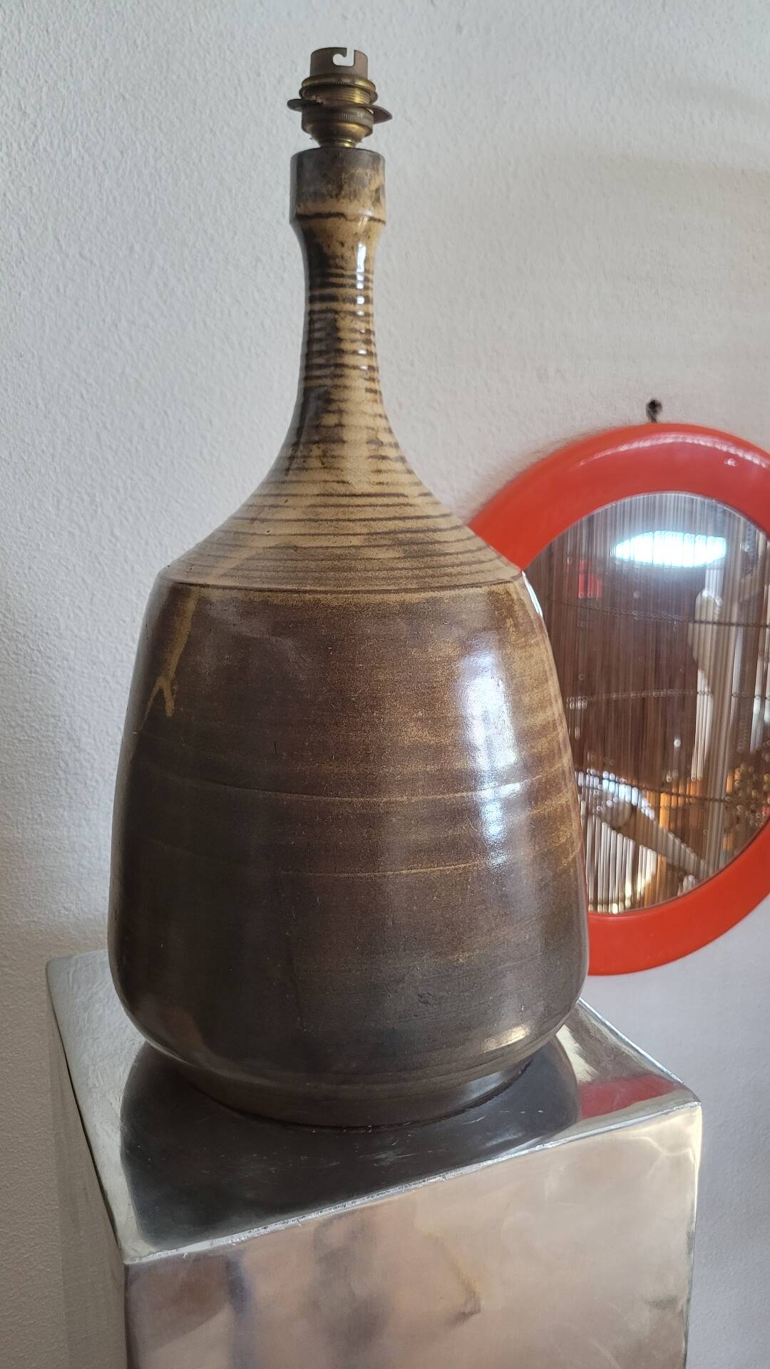 Ceramic lamp base